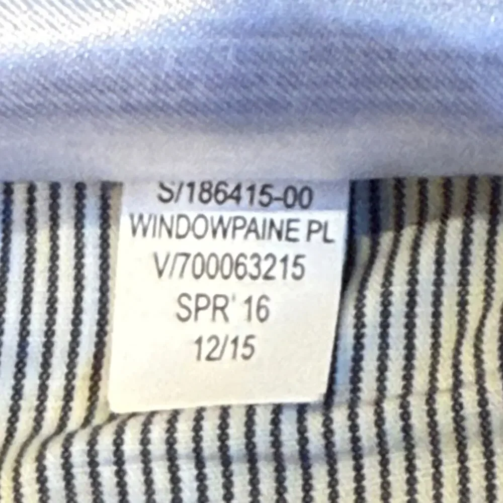 Banana Republic Aiden Shorts Mens 33 Blue Windowpane Plaid 100% Linen Slim Fit